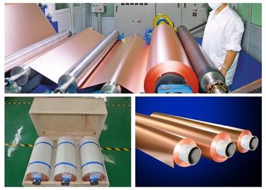 Το φύλλο αλουμινίου χαλκού PCB RA 76mm/152mm διά Dimater πάχος 0,009 - 0.09mm