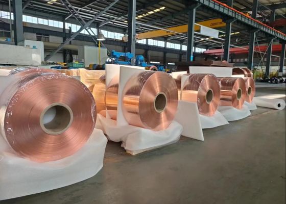 Υπερευρείος λεπτός στενός χαλκός 2 mm-1310 mm βιομηχανική ποιότητα